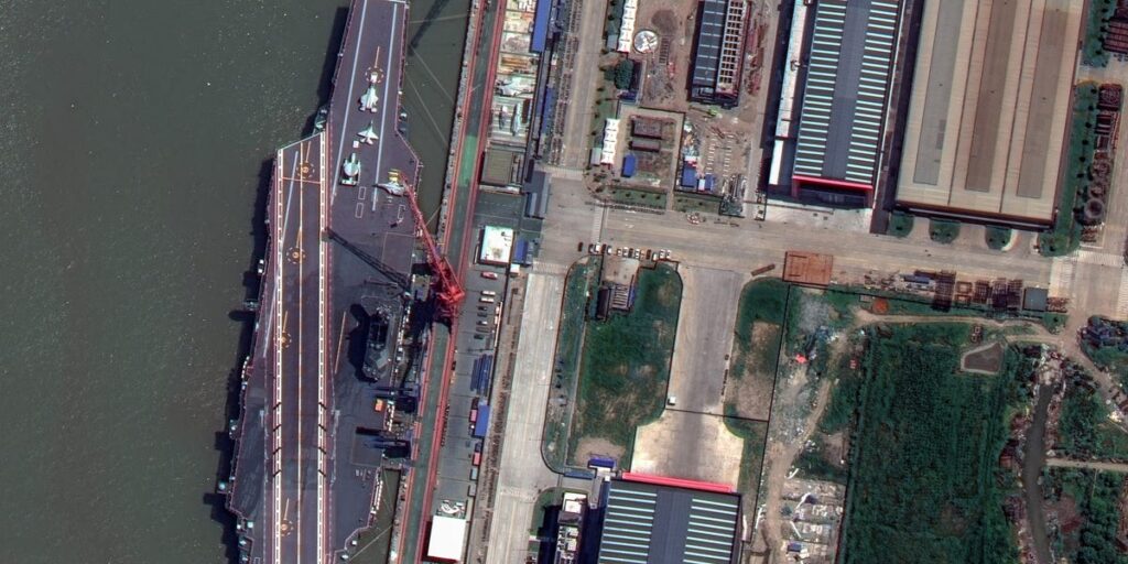 These major shipyards are China's major shipbuilders and are churning out new warships at a rapid pace.